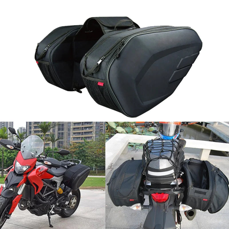 New  Motorcycle Helmet Travel Bags Suitcase Saddlebags and Raincoat Moto Waterproof Racing Race  For K/TM PIAGGIO Aprilia Motor