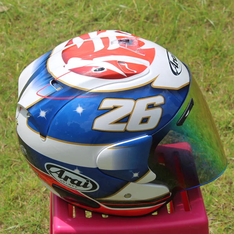 Motorcycle Helmet Open Face 3/4 Helmet SZ-Ram 3 General No.26 Cycling Dirt Racing Motorcycle Kart Protective Helmet Capacete