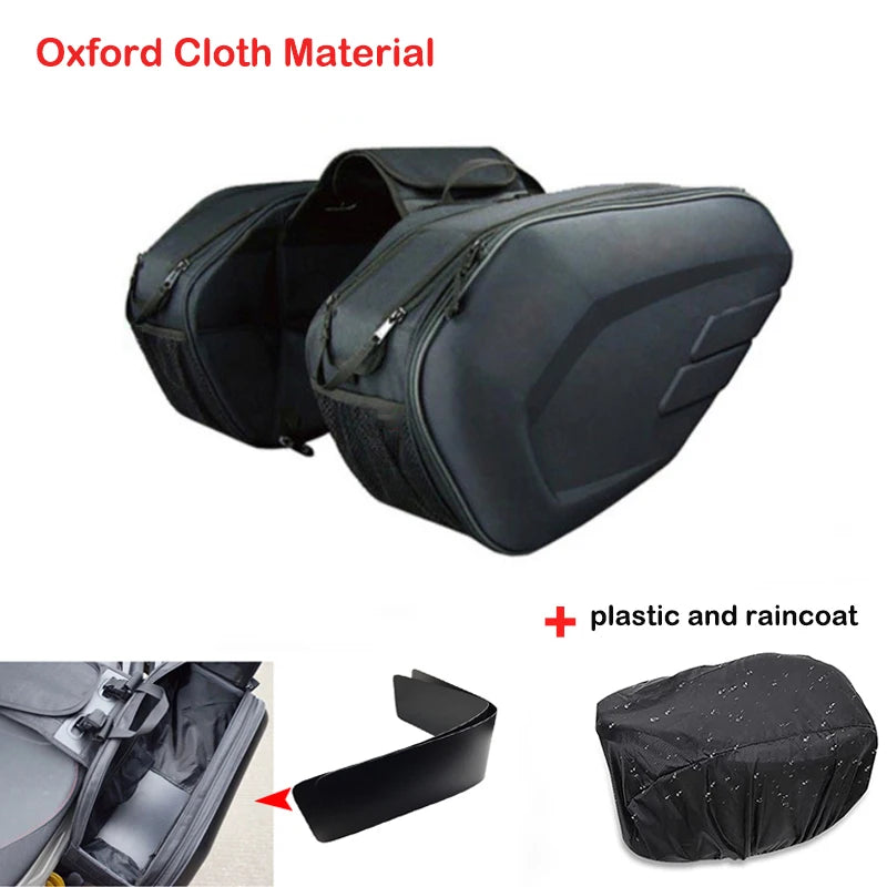 New  Motorcycle Helmet Travel Bags Suitcase Saddlebags and Raincoat Moto Waterproof Racing Race  For K/TM PIAGGIO Aprilia Motor