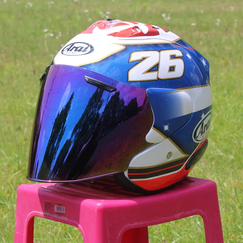 Motorcycle Helmet Open Face 3/4 Helmet SZ-Ram 3 General No.26 Cycling Dirt Racing Motorcycle Kart Protective Helmet Capacete