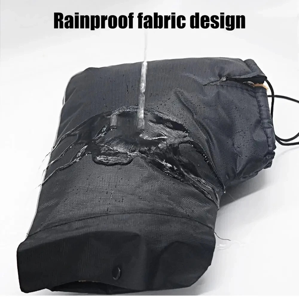 2024 Protective Electric Scooter Thick Warm Handlebar Grip Handle Bar Muff Rainproof Motorcycle Gloves Guante Moto Winter Glove