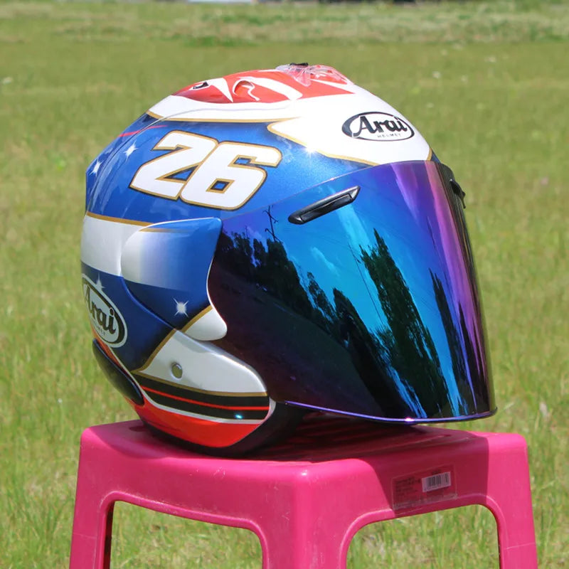 Motorcycle Helmet Open Face 3/4 Helmet SZ-Ram 3 General No.26 Cycling Dirt Racing Motorcycle Kart Protective Helmet Capacete