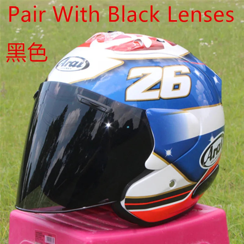 Motorcycle Helmet Open Face 3/4 Helmet SZ-Ram 3 General No.26 Cycling Dirt Racing Motorcycle Kart Protective Helmet Capacete