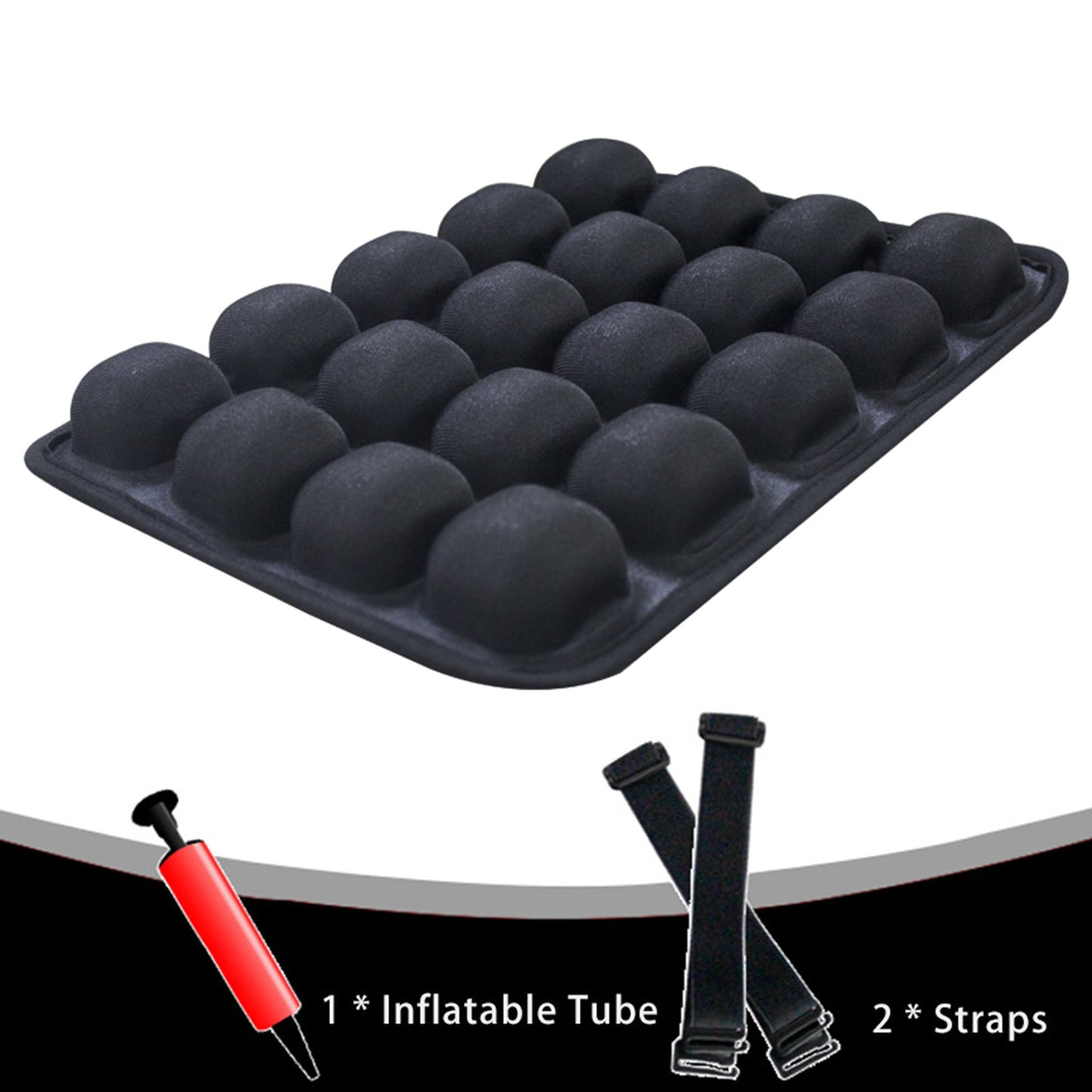 3D Inflatable Motorcycle Seat Cushion