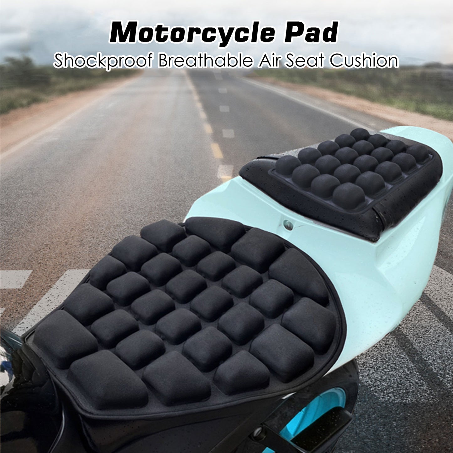 3D Inflatable Motorcycle Seat Cushion